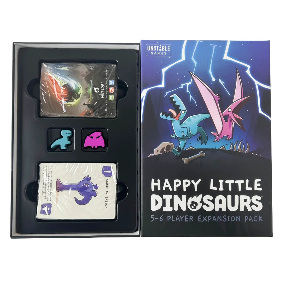 Happy Little Dinosaurs Card Game EXPANSION Pack Party Play Unicorns Cards Board Deck 3